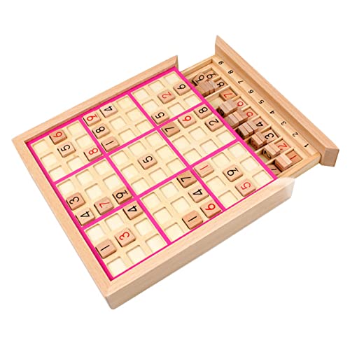 Holzpuzzle Sudoku Schachbrett Tischspielzeug Entwicklungspuzzle Spielzeug Für Kinder Eltern Kind Aktivitätsspielzeug Sudoku Spielbrett Sudoku Spiel Für Kinder Sudoku Spielbrett Holz Sudoku Spiel von LEEINTO