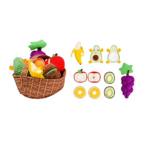 LEEINTO Küche Spielset Für Kindergarten Obstkorb Gemüse Modell Spielen Lebensmittel Farbe Paarung Kinder Feinmotorik Spielzeug Pretend Play Küche Spielzeug Für Kindergarten von LEEINTO