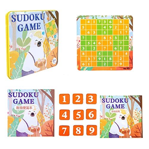 LEEINTO Sudoku Schach Kind Tisch Spielzeug Puzzle Spielzeug Für Kind Dame Brettspiel Mathematische Spielzeug Bildung Spielzeug Sudoku Schach von LEEINTO