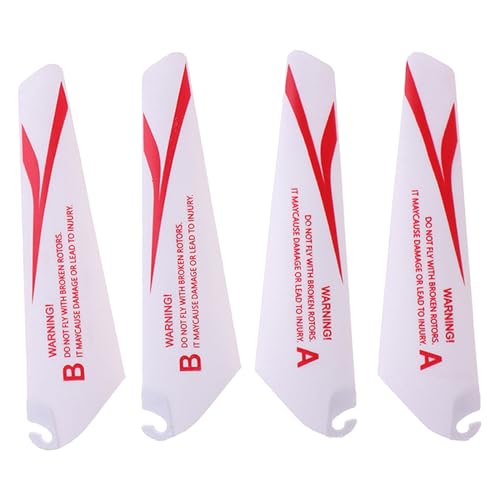 LEEINTO Verbessern Sie Die Stabilität 9 cm Propeller Set Für Mikrohubschrauber Für Ferngesteuertes Flugzeugzubehör Zubehör Für Ferngesteuerte Hubschrauber von LEEINTO