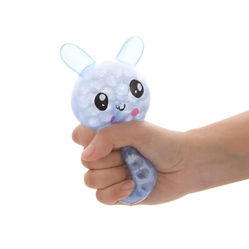 Squeeze Rabbit Toy HappyEaster Rabbit Stress Relief Bead Ball Spielzeug Für Autistische Kinder Stress Und Anspannung Beseitigen Zappeln Schulspielzeug von LEEINTO