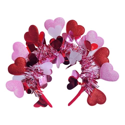 LEELOU Valentine Day Heart Form Stirnband Komfortable Festival Haar Accessoire Für Mädchen Und Frauen Dekorative Foto Requisiten LEELOU Valentine Day Heart Form Stirnband Komfortable Festival Haar Accessoire Für Mädchen Und Frauen Dekorative Foto Requisiten von LEELOU