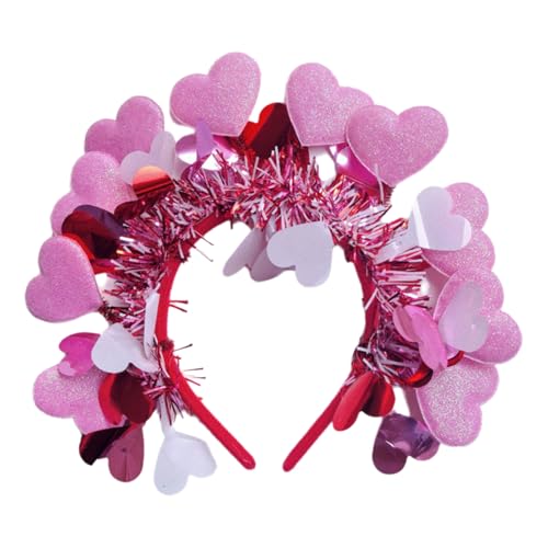 LEELOU Valentine Day Heart Form Stirnband Komfortable Festival Haar Accessoire Für Mädchen Und Frauen Dekorative Foto Requisiten LEELOU Valentine Day Heart Form Stirnband Komfortable Festival Haar Accessoire Für Mädchen Und Frauen Dekorative Foto Requisiten von LEELOU