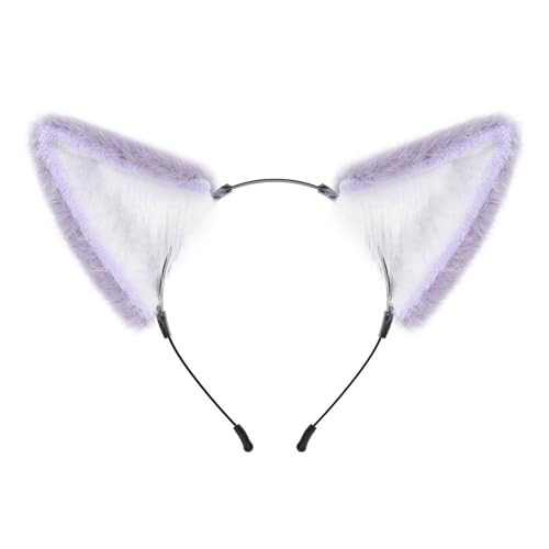 Niedliches Tierohr-Haarband aus Plüsch, Make-up-Haarband, Halloween, Maskeraden, Rollenspiele, Stirnbänder für Teenager und Mädchen Niedliches Tierohr-Haarband aus Plüsch, Make-up-Haarband, Halloween, Maskeraden, Rollenspiele, Stirnbänder für Teenager und Mädchen von LEELOU