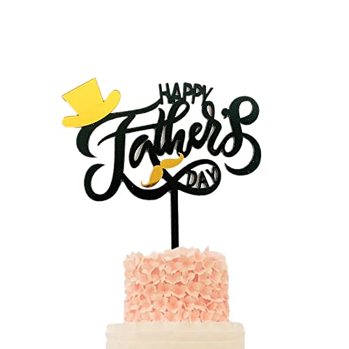 10 Stück Happy Father's Day Schwarz Gold Acryl Kuchendekoration Neue Party Kuchen für Geburtstag Kuchen Dekoration Papa Party Supplies 10 Stück Happy Father's Day Schwarz Gold Acryl Kuchendekoration Neue Party Kuchen für Geburtstag Kuchen Dekoration Papa Party Supplies von LEEMASING