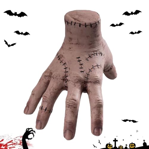 LEERMEIZI Eiskaltes Händchen, Realistic Scarred Händchen,Eiskaltes Händchen,Gothic Figur Handmodell,Horror-Requisiten Geeignet für Halloween und Cosplay LEERMEIZI Eiskaltes Händchen, Realistic Scarred Händchen,Eiskaltes Händchen,Gothic Figur Handmodell,Horror-Requisiten Geeignet für Halloween und Cosplay von LEERMEIZI