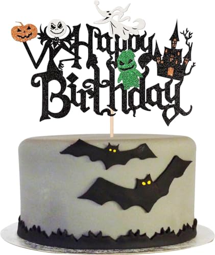 Halloween Tortendeko Hexe, Glitzer Katze Deko Torte,Hexe Muffins Deko,Party Deko Fledermaus,Kürbis Cupcake Toppers Geburtstag Party Halloween Tortendeko Hexe, Glitzer Katze Deko Torte,Hexe Muffins Deko,Party Deko Fledermaus,Kürbis Cupcake Toppers Geburtstag Party von LEEWYOU