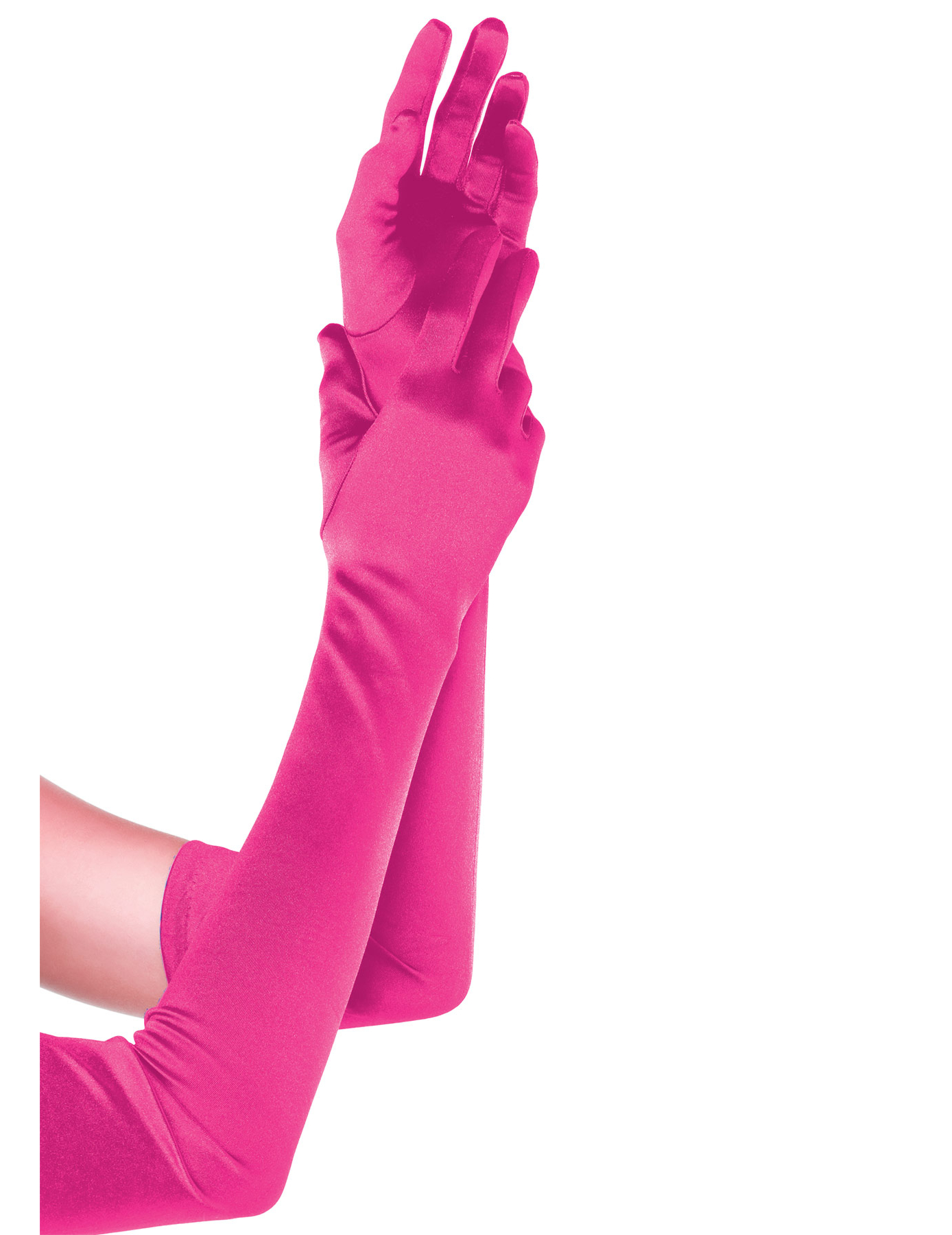 Handschuhe lang Accessoire pink von LEG-AVENUE