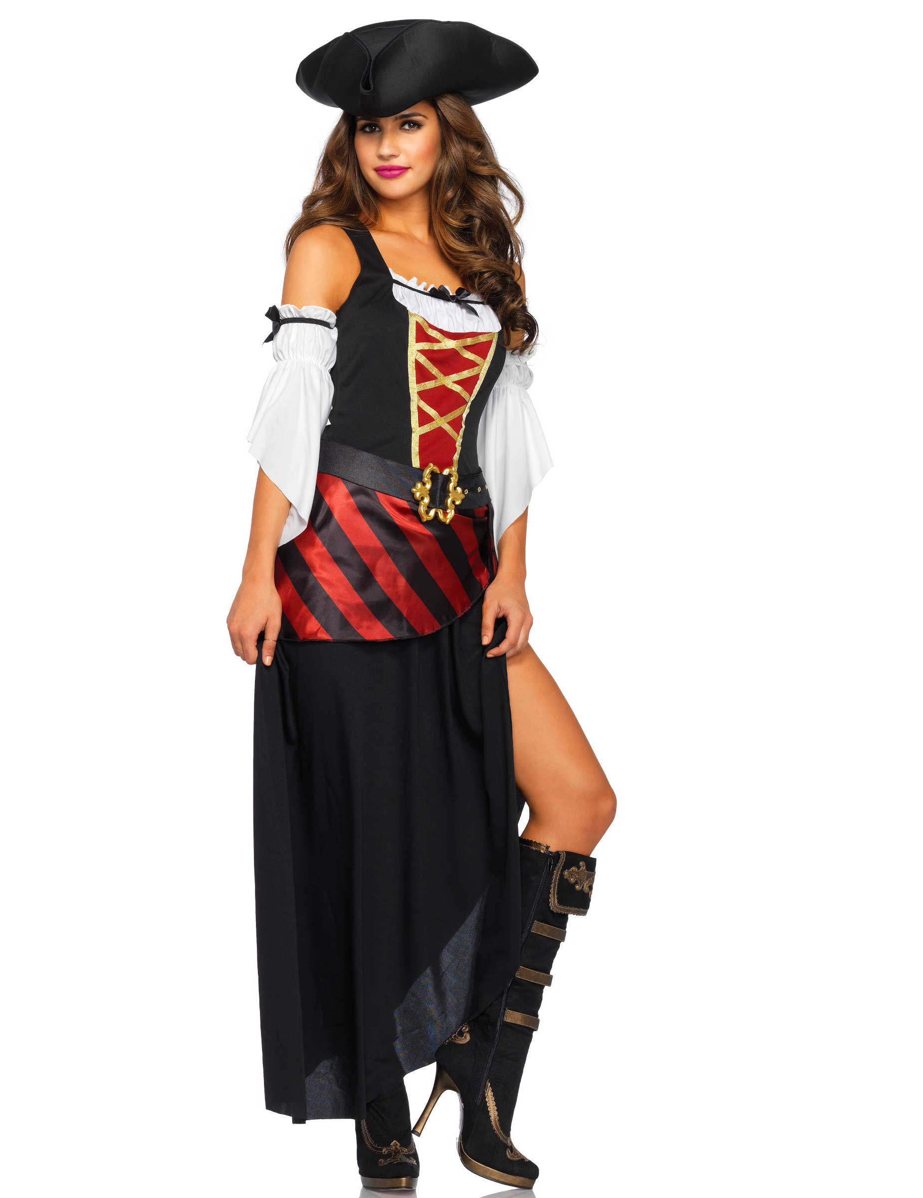 Kostüm Piratin der Ozeane für Damen von LEG-AVENUE