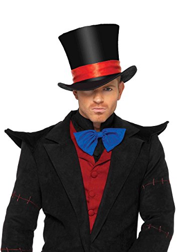 Leg Avenue 2143 Top Hat Hut, Herren, Einfarbig, Black, One Size von LEG AVENUE