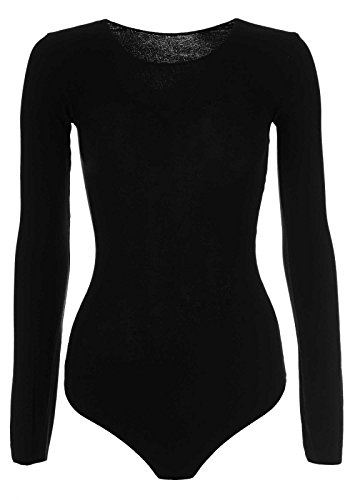 LEG AVENUE 73011 - Kinder Bodysuit, Größe 110-116, schwarz von LEG AVENUE