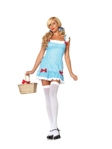LEG AVENUE 83654 - Liebling Dorothy Kostüm, Größe M/L, blau von LEG AVENUE