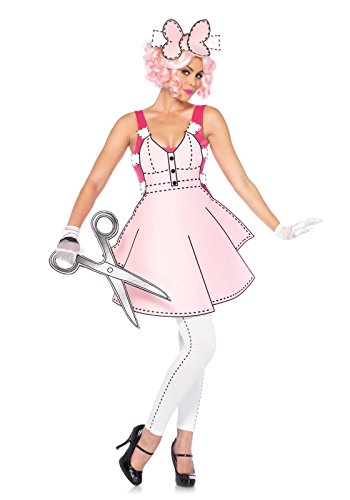 Leg Avenue 8556902121 Fasching Kostüm, rosa/weiß, Größe: M (EUR 38-40) von LEG AVENUE