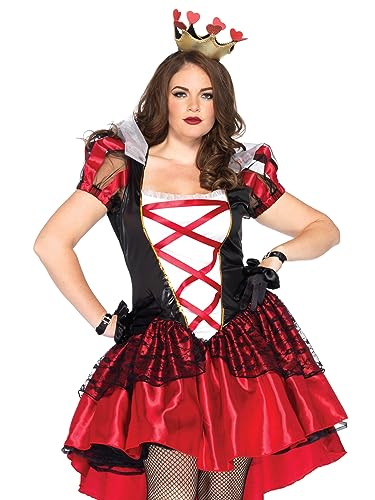 Leg Avenue 86166X Fairytales Kostüm, Unisex – Erwachsene, Black & red, XL von LEG AVENUE