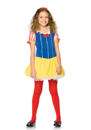 LEG AVENUE C48111 - Schneewittchen Kinderkostüm 2teilig -blau/gelb (Large) von LEG AVENUE