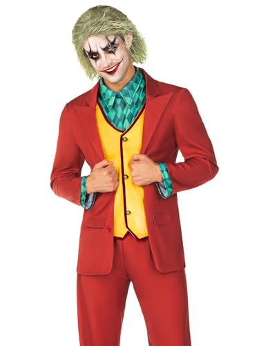 LEG AVENUE Deviant Clown enthält Jacke, Dickey und Hose, mehrfarbig, Größe M, 3 Stück LEG AVENUE Deviant Clown enthält Jacke, Dickey und Hose, mehrfarbig, Größe M, 3 Stück von LEG AVENUE