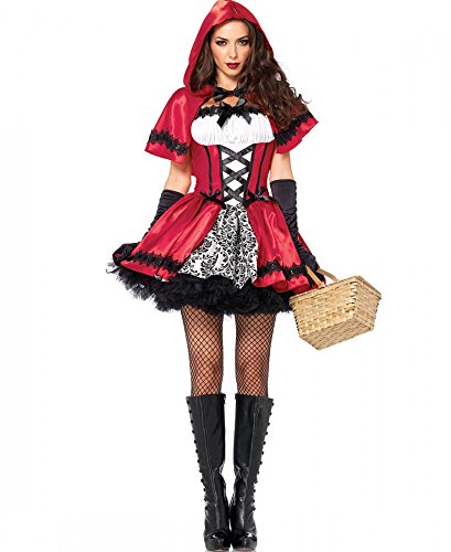 LEG AVENUE Rebellisches Rotkäppchen Damen-Kostüm Gothic Red Riding Hood, Größe:XL/XXL LEG AVENUE Rebellisches Rotkäppchen Damen-Kostüm Gothic Red Riding Hood, Größe:XL/XXL von LEG AVENUE