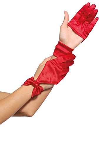 Leg Avenue 3737 - Satin ausgeschnitten Handschuh - Einheitsgröße, rot Leg Avenue 3737 - Satin ausgeschnitten Handschuh - Einheitsgröße, rot von LEG AVENUE