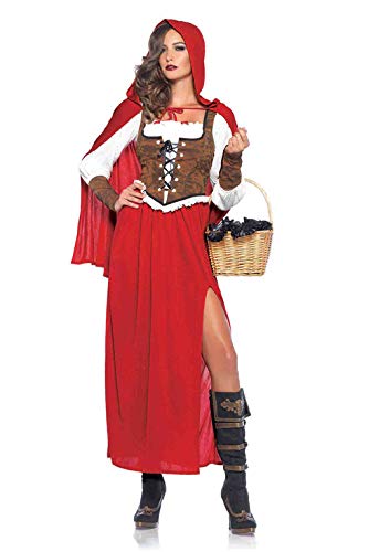 Leg Avenue 85376 - Woodland Rotkäppchen Damen kostüm , Größe Large (EUR 40), Karneval Fasching von LEG AVENUE