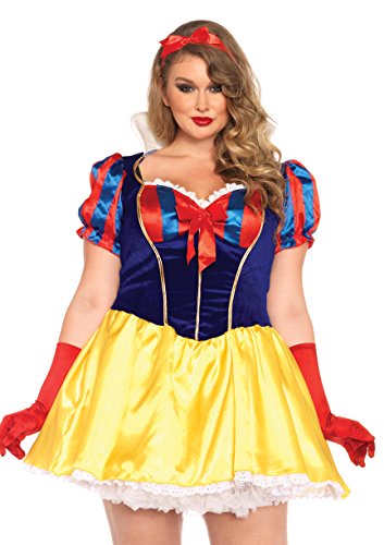 Leg Avenue 85420X - Poison Apple Prinzessin Damen kostüm, Größe 1X-2X ( EUR 44-46) von LEG AVENUE