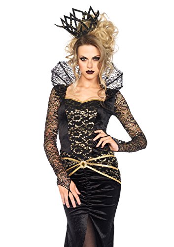 Leg Avenue 85462 - Deluxe Evil Queen Kostüm, Größe Medium (EUR 38) von LEG AVENUE