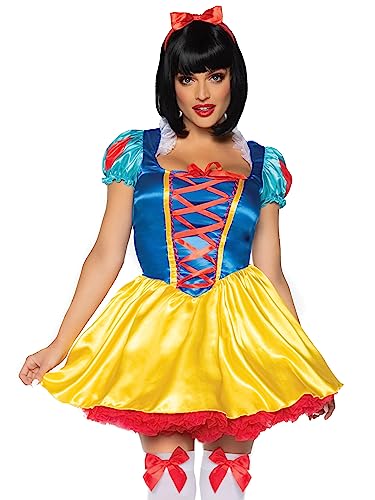 Leg Avenue 85516 - Fairytale Snow White Kostüm, Größe M/L (EUR 38-40) von LEG AVENUE