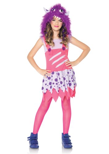 Leg Avenue C48185 - Monster Kostüm mit angebrachter Kapuze, Größe S, rosa/lila Leg Avenue C48185 - Monster Kostüm mit angebrachter Kapuze, Größe S, rosa/lila von LEG AVENUE