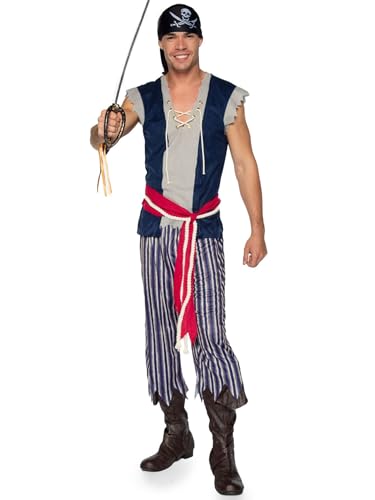 Leg Avenue Plank Walking Pirate Kostum multicolor S/M Leg Avenue Plank Walking Pirate Kostum multicolor S/M von LEG AVENUE