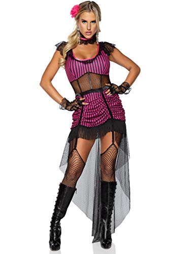Leg Avenue Saloon Girl Kostum pink, black S Leg Avenue Saloon Girl Kostum pink, black S von LEG AVENUE