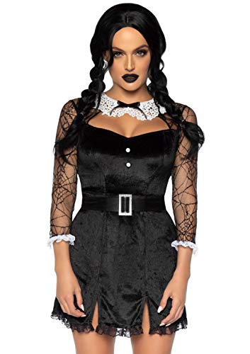 Leg Avenue Wednesday Hottie Kostum black L von LEG AVENUE