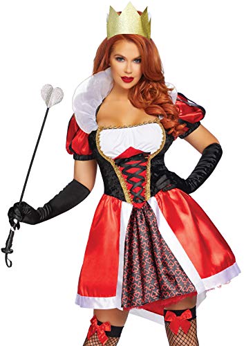 LegAvenue 86839 Alice im Wunderland Fairytales Kostüm, Damen, red, Black, L LegAvenue 86839 Alice im Wunderland Fairytales Kostüm, Damen, red, Black, L von LEG AVENUE