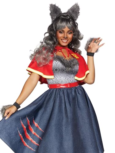 LegAvenue 86848 Wolf Halloween Kostüm, Damen, Multicolor, L LegAvenue 86848 Wolf Halloween Kostüm, Damen, Multicolor, L von LEG AVENUE