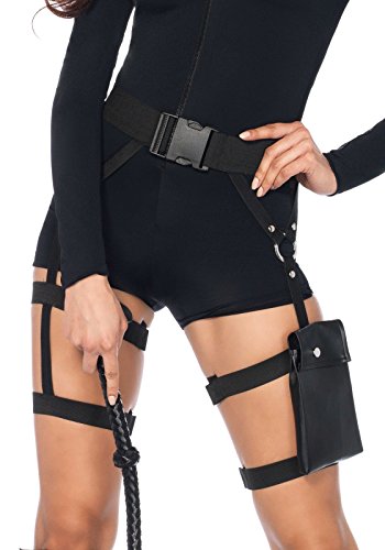 LegAvenue A2774 Halloween-Kostüm Belt, Damen, Einfarbig, Black, One Size LegAvenue A2774 Halloween-Kostüm Belt, Damen, Einfarbig, Black, One Size von LEG AVENUE
