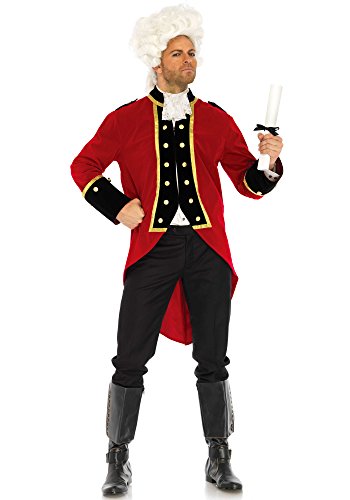 LegAvenue LO85652 Pirate Kostüm, Herren, red, M LegAvenue LO85652 Pirate Kostüm, Herren, red, M von LEG AVENUE