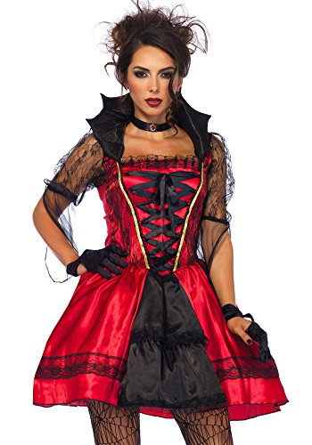 LegAvenue W50215 Kostüm, Damen, Red, Black, L LegAvenue W50215 Kostüm, Damen, Red, Black, L von LEG AVENUE