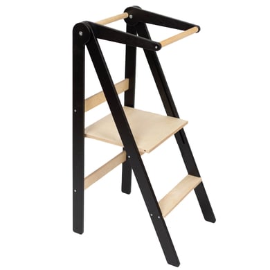LEG & GO Lernturm faltbar, schwarz von Leg & Go