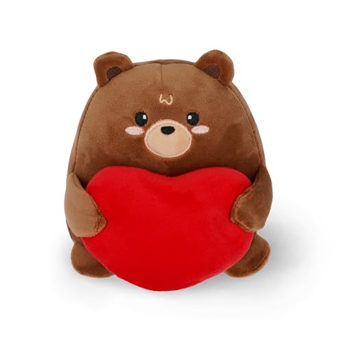 Legami - Super Soft Plush Plüsch, Teddy Bear Thema, Mini Größe, mit personalisierbarer ID Karte, Steht alleine, 14x15x12 cm von LEGAMI