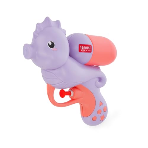 Legami - Wasserpistole - Water Gun, Gartenwasserpistole für Kinder Erwachsene, leistungsstarke Wasserpistole, 2,5 Meter Wasserstrahl, ideal für erfrischende Partys, Fassungsvermögen 50 ml, Thema Legami - Wasserpistole - Water Gun, Gartenwasserpistole für Kinder Erwachsene, leistungsstarke Wasserpistole, 2,5 Meter Wasserstrahl, ideal für erfrischende Partys, Fassungsvermögen 50 ml, Thema von LEGAMI