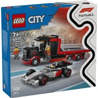 LEGO® City F1® Truck mit Audi F1® Rennwagen (60493); Bauset mit Spielzeugautos von LEGO® GmbH