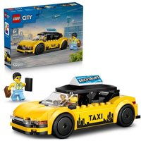 LEGO® City Gelbes Taxi (60487); Bauset mit Modellauto und 2 Minifiguren; legendäres Taxi von LEGO® GmbH