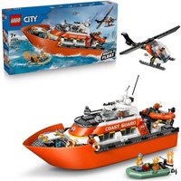 LEGO® City Rettungsboot der Küstenwache mit Hubschrauber (60504); schwimmende Spielzeugboote von LEGO® GmbH