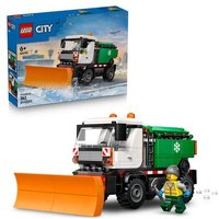 LEGO® City Schneepflug (60490); Bauset mit Spielzeug-LKW und Minifigur am Steuer von LEGO® GmbH