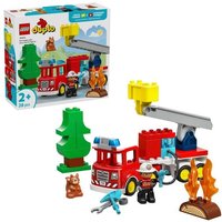LEGO® DUPLO® Town Löschauto mit Schlauch und Feuerwehrmann (10473); Spielzeugrettungsauto von LEGO® GmbH