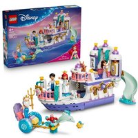 LEGO ǀ Disney Princess 43299 Arielles Königliches Hochzeitsboot, 7 Figuren für Kinder ab 6 Jahren von LEGO® GmbH