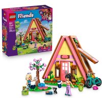 LEGO Friends 42682 Glampinghütte in freier Natur, Bau- und Spielset mit 2 Spielfiguren und einem Spielzeugkätzchen von LEGO® GmbH