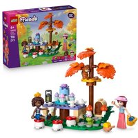 LEGO Friends 42690 Teeparty im Wald, Bauset mit 2 Spielfiguren, Frosch und Eichhörnchen von LEGO® GmbH