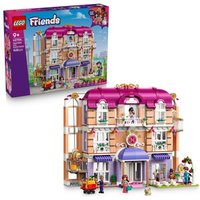 LEGO Friends 42704 Das Grandhotel von Heartlake City, Spielset mit 6 Spielfiguren und 2 Katzen von LEGO® GmbH