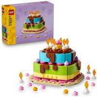 LEGO® Geburtstagstorte (40815); Tischdeko zum Selbergestalten; cooles Geschenkset von LEGO® GmbH