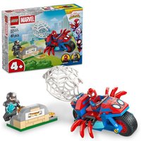 LEGO ǀ Marvel 11206 Spidey auf Motorrad vs. Rhino, Lernspielzeug ab 4 von LEGO® GmbH