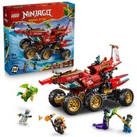 LEGO NINJAGO 71869 Wüstensegler, Spielzeug-LKW für Kinder, 3 Fahrzeuge und 6 Minifiguren von LEGO® GmbH